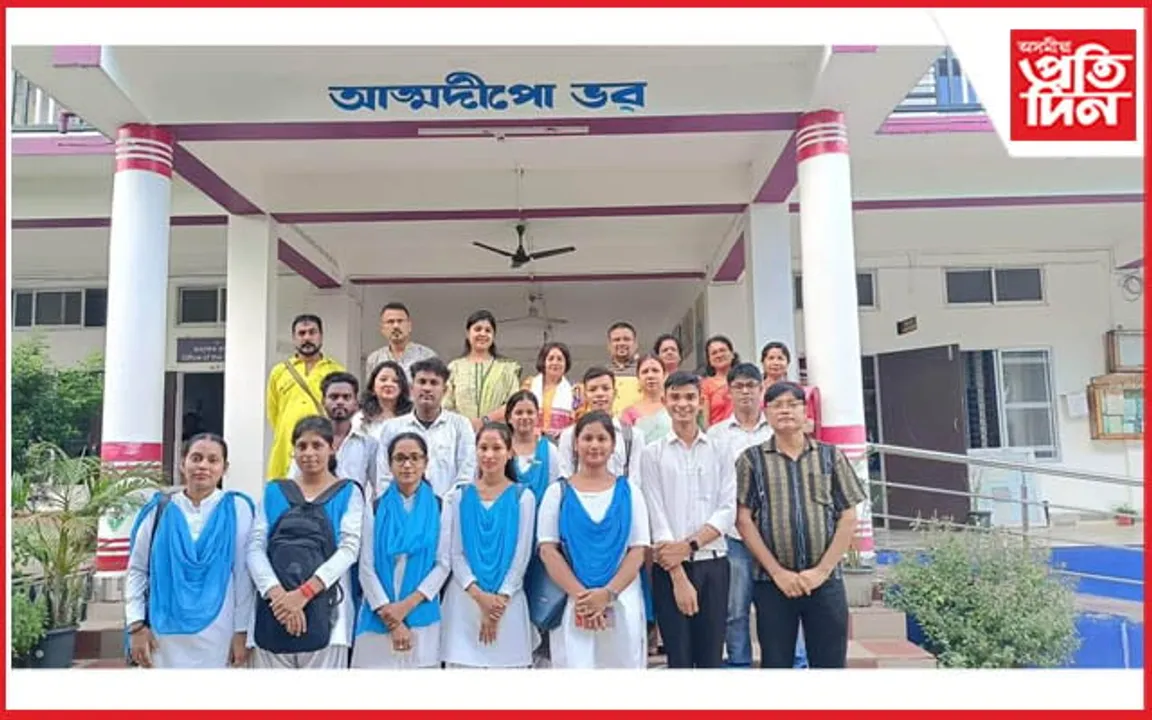 ননৈ মহাবিদ্যালয়ত "অসম আবৃত্তি আৰু সংস্কৃতি পৰিষদ"ৰ শাখা গঠন... 